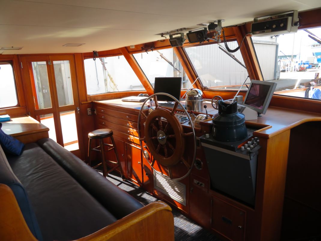 best yacht wheelhouse